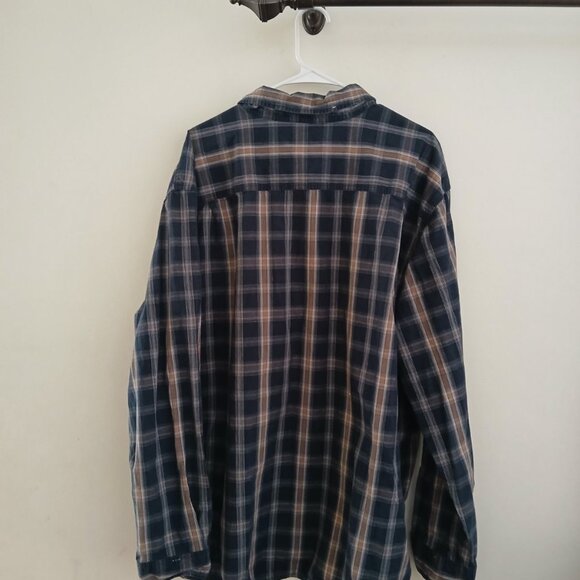 Carhartt Plaid Flannel Button Up Relaxed Fit Workwear Grunge Streetwear Mens 3XL - Picture 6 of 6